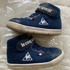 スニーカー　ハイカット　ルコック　le coq sportif 14cmの画像
