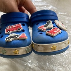 サンダル　13cm はたらくくるま　くるまの画像