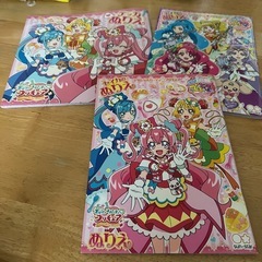 プリキュア ぬりえ 7冊　セットの画像