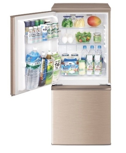 ⭕️1.5人暮らしに大活躍！SHARP つけかえどっちもドア採用 冷凍冷蔵庫