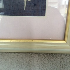 壁掛け絵画　すみれの花　お部屋　リビング　店舗　かわいく　おやれな掛け軸№2149の画像