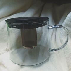 【取引中】ガラス製の急須
