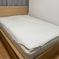 【IKEA】 約80%オフ イケア MALM マルム ベッド下収納ボックス付き ベッドフレーム 160x200 cm