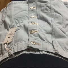 FOREVER21 Girls デニム ボタン スカート 新品 1点