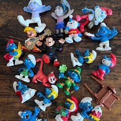 スマーフ 色々セット 沢山 アメリカン雑貨 フィギュア ビンテージ 積み木 SMURFS VILLAGE☆】【USAヴィンテージ TOY】 SMURFS スマーフ