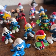 スマーフ 色々セット 沢山 アメリカン雑貨 フィギュア ビンテージ 積み木 スマーフ 色々セット 沢山 アメリカン雑貨 フィギュア