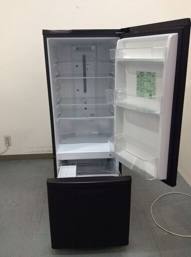 （10/2受渡済）JT9529【Panasonic/パナソニック 2ドア冷蔵庫】美品 2018年製 NR-B17BW-T 家電 キッチ