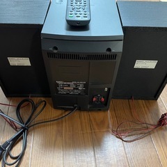 SONYオーディオコンポ(取説、箱なし)の画像