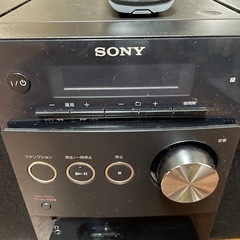 SONYオーディオコンポ(取説、箱なし)の画像