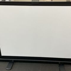 PLUS 会議用 フロアタイプスクリーン 自立式 60インチ FS-60の画像