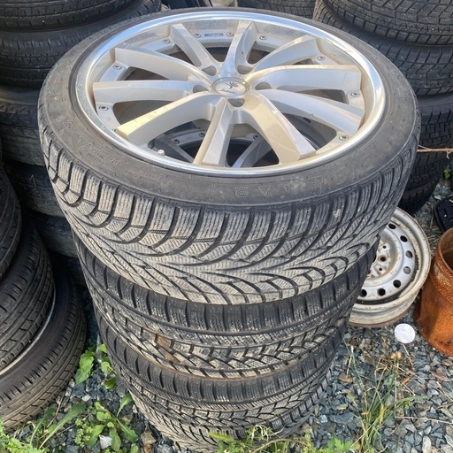 ①　KRANZE　クレンシェ　２3５　40Ｒ19インチ　4本　アルファード　ヴェルファイア　エスティマ