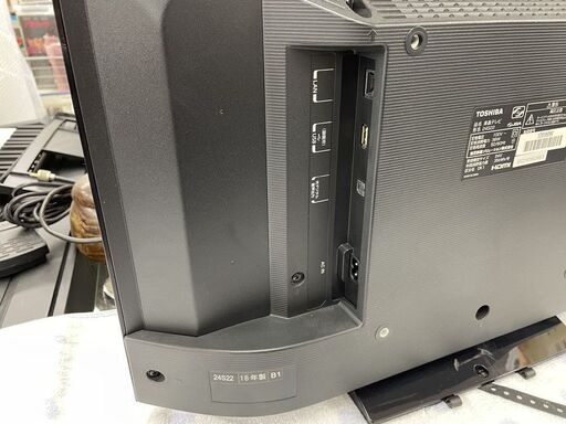 モノハウス在庫多数！！ ④ 東芝 24インチ 液晶テレビ 2018年製 24S22 2チューナー ウラ録 HDMI レグザ LED 外付けHDD対応 札幌 手稲