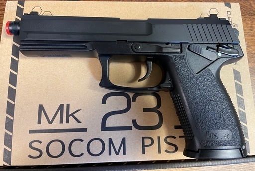 KSC ソーコム　MK23 SOCOM co2ガスブローバック　
