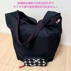 収納袋付！gbポキット ベビーカー 自転車カゴに詰める！ ディズニーコラボ限定品の画像