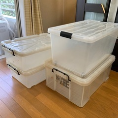 取り引き中　無料　衣装ケース　4個まとめて