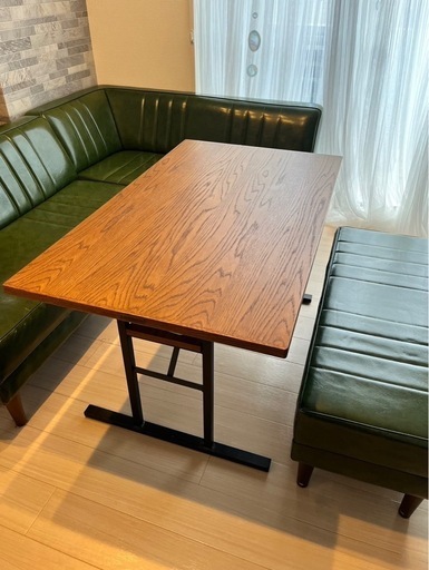 【取引確定】ニコアンド　ダイニングテーブル、ソファカウチセット/CLASSIC DINER SERIES【nico and…】