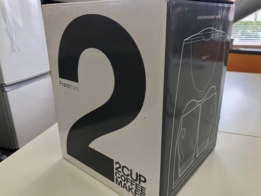 美品　Francfranc 2cup coffee maker