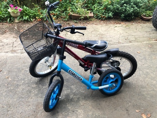 子供用 自転車セット　SPALDING スポルディング