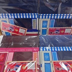 マリオンクレープ　ショップ型収納ボックス　4点セットの画像