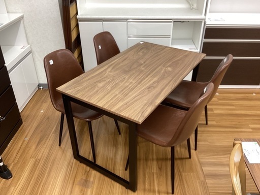 【取りに来られる方限定！！】ダイニング5点セット