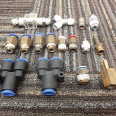 エアー配管パーツ　各種16個　★中古★の画像