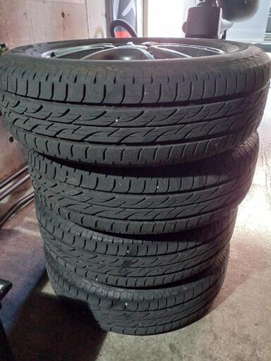 軽自動車タイヤ　ホイルセット　4本　155/65R13