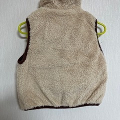 ミキハウス　ダブルビー　ボアベスト
の画像