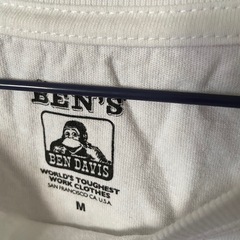 早い者勝ち！大量まとめ割？！美品♡BEN  DAVIS シルバープリントtシャツ(M)の画像