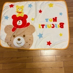 ミキハウス　ホットビスケッツ　毛布の画像