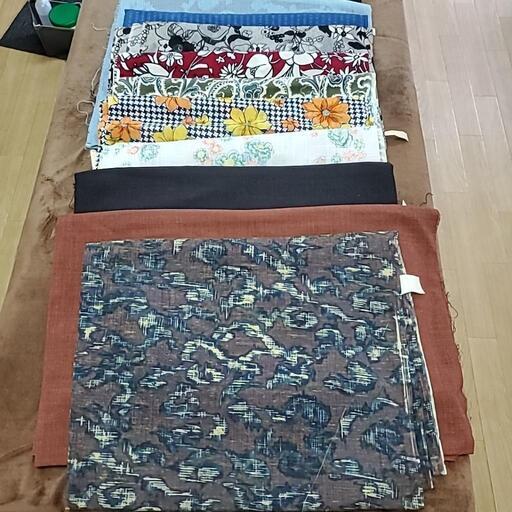 ハギレ　新品未使用　昭和レトロ　暖簾　カーテンに