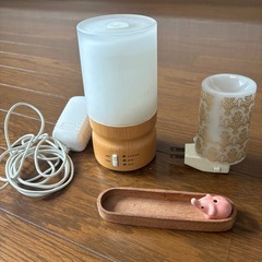 アロマディフューザーとお香立て
