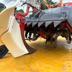 ヤンマー　管理機 MRT6RZ ー軸正逆ロータリー　畝立て　抵抗棒　培土器付き　ガソリン 6馬力 作業幅 510mm ポチ　耕うん 耕運機 畑 野菜 家庭菜園 簡易始動動画ありの画像