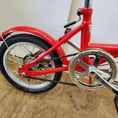 B462 折りたたみ自転車☆ESCORT-V☆14インチ☆変速無し