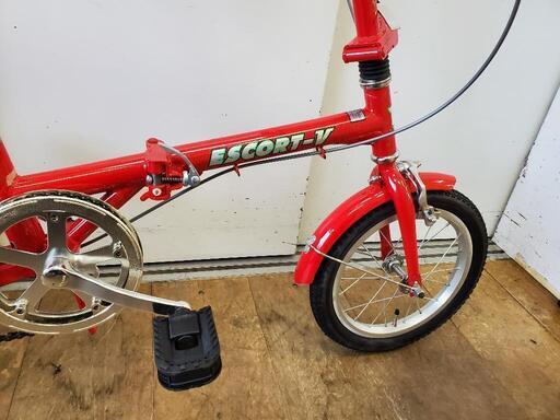 B462 折りたたみ自転車☆ESCORT-V☆14インチ☆変速無し