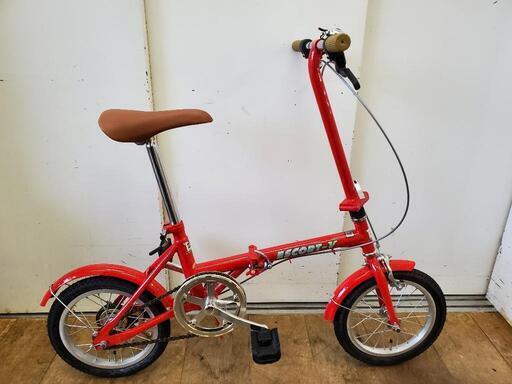 B462 折りたたみ自転車☆ESCORT-V☆14インチ☆変速無し