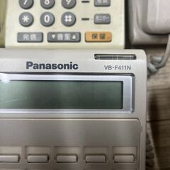 電話機　ビジネスフォン　パナソニック　VB-F411N ｘ3台 　　VE-GP24Wx1台の画像