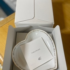 新品未使用 4℃ ペアハートボウル 箱付き！