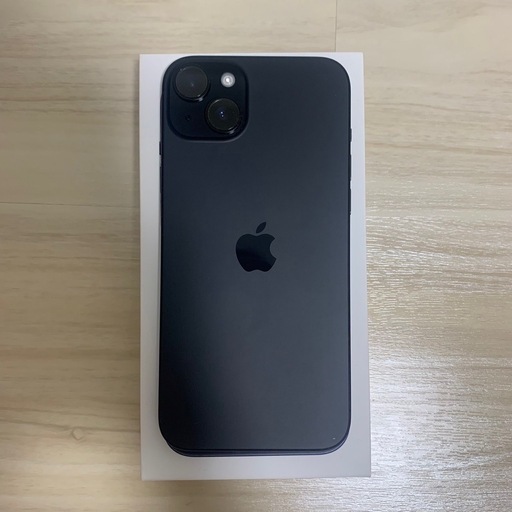 iPhone15plus 128GB ブラック　使用３ヶ月未満