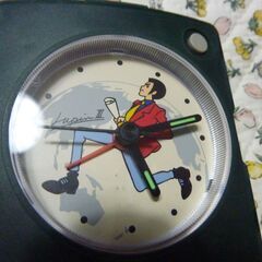 ルパン三世！置き時計（クオーツ稼働・目覚まし機能搭載）夜間確認照明機能搭載！）の画像