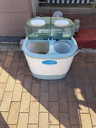 ミニ洗濯機～下着\u0026雑巾等を洗う二層式洗濯機