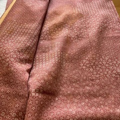 リメイク　端切れに！お古の着物【小紋ピンク】の画像