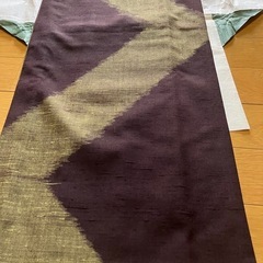 リメイク　端切れに！お古の着物【ウール紫】の画像