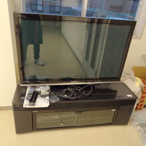 【セール中】Panasonic 3.1chラックシアターセット 通電起動チャンネル確認済 テレビ VIERA TH-P46G1 46インチ ラック SC-HTR310 レコーダー DIGA DMR-BR550 B-CASカード、ケーブル、リモコン2個、取説付 パナソニック ホームシアターシステム 2009年製