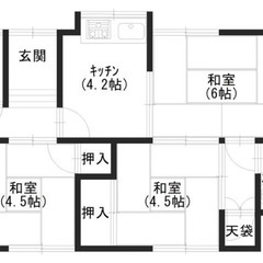 3Ｋ ☆プロフ必読☆新生活で初期費用を安くしたい方、生活保護、父子母子家庭、障害者の方、コロナで生活困窮で大変な方々サポート致します☆ 敷金 礼金10万円　20240919173751 の画像