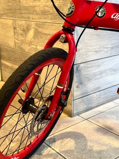 アルファロメオ　折りたたみ自転車