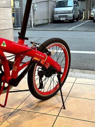 アルファロメオ　折りたたみ自転車