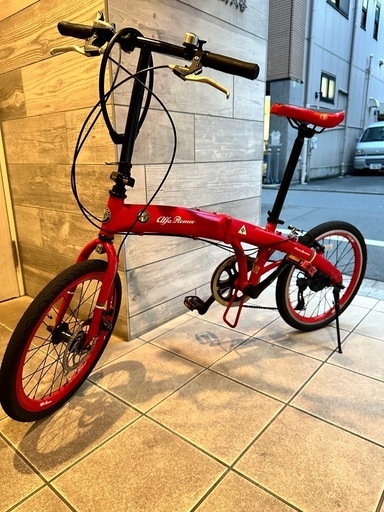 アルファロメオ　折りたたみ自転車