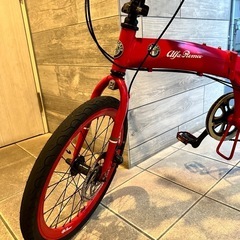 アルファロメオ 折りたたみ自転車