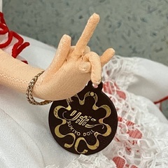 スキヨドール　リボン　フランス人形　ケース付　昭和レトロの画像