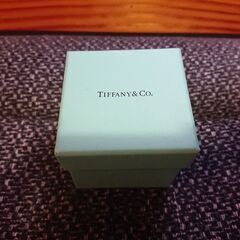 箱入り　tiffany&co 　指輪 pt950　全周ぐるっとダ...